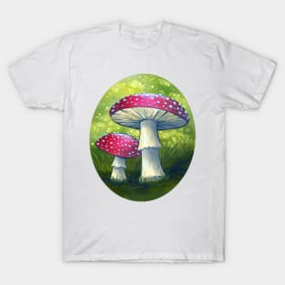 Cottagecore Mushrooms T-Shirt